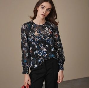 REISS INGA
FLORAL Blouse Size 2